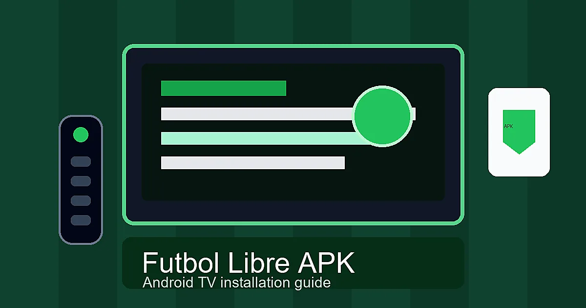Guia de Futbol Libre APK para Android TV