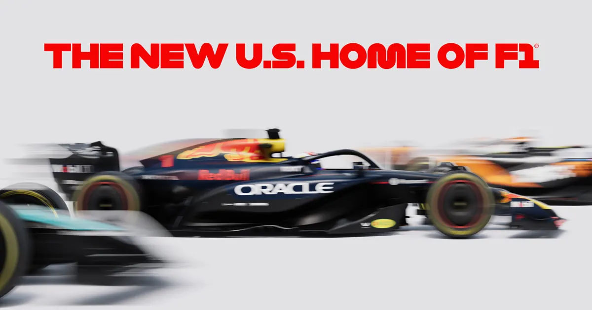 Imagen oficial de Apple TV sobre la cobertura de Formula 1 en Estados Unidos